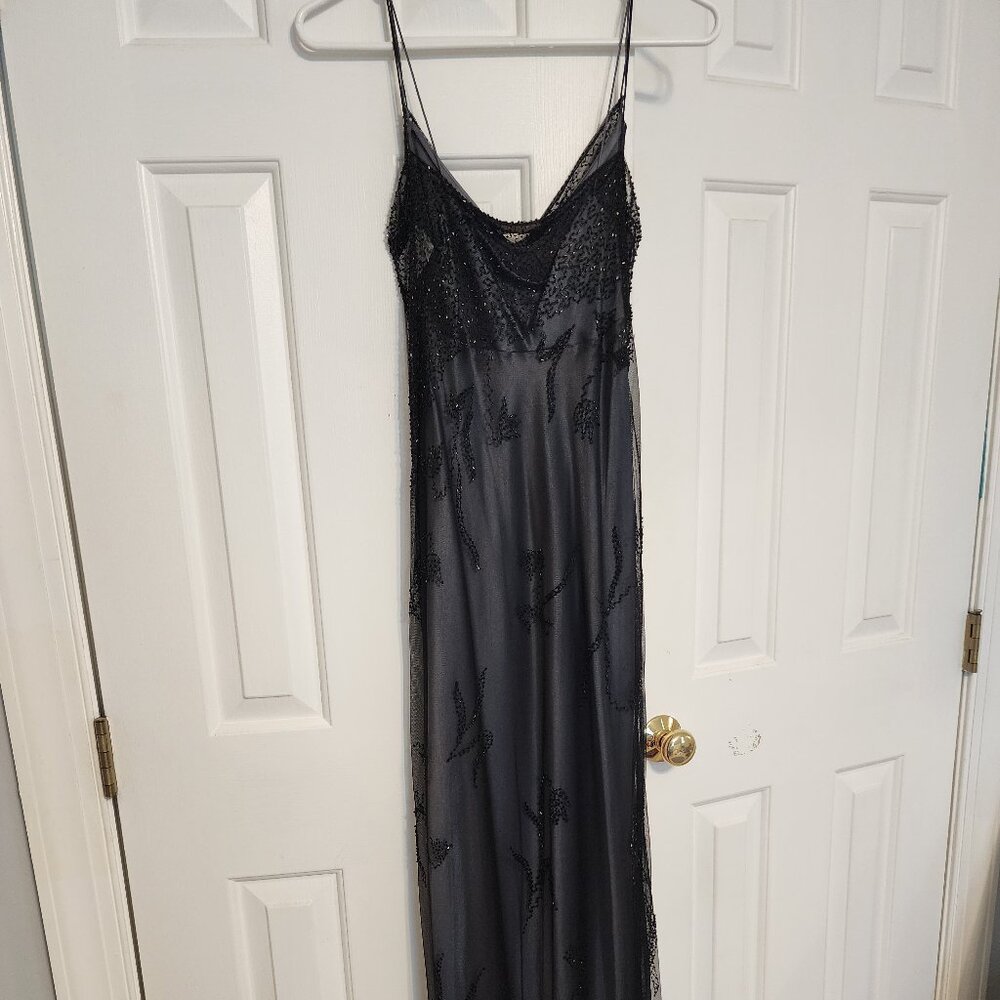 Vintage Tahari Formal Beaded Gown NWT